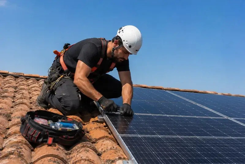 Maintenance et monitoring de panneaux solaires à Montalba-le-Château