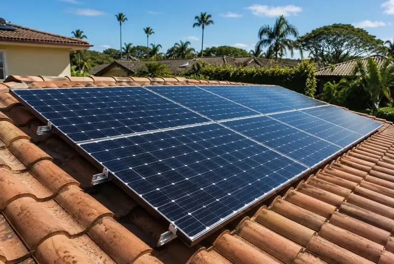 Installation de panneaux solaires à Montalba-le-Château